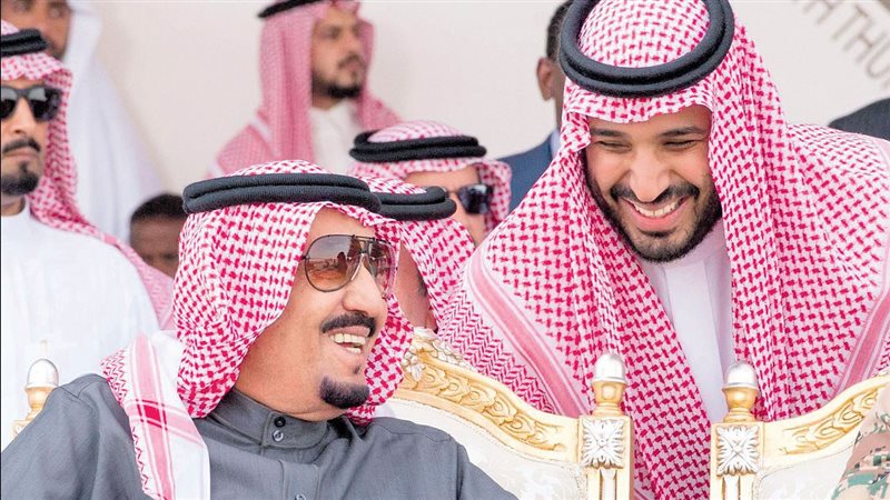 الملك سلمان وولى