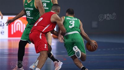 الاتحاد السكندري يفوز على الأهلي في ذهاب نهائي مرتبط السلة|صور