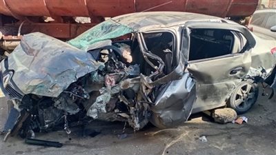 إصابة 6 أشخاص في حادث تصادم سيارتين بـ 6 أكتوبر 