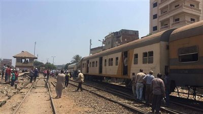 مصرع طالب بمعهد أزهري دهسه قطار بقرية الميمون ببني سويف