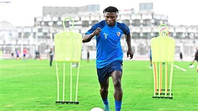 سامسون ينتظم في التدريبات الجماعية للزمالك 