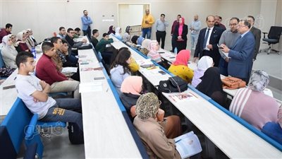  بصمة الوجه في الحضور والانصراف لطلاب الجامعة الأهلية ببني سويف