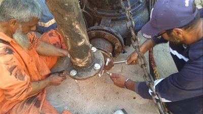 رئيس مياه القناة: الانتهاء من إحلال وتجديد محطات العمدة صالح بالضبعية