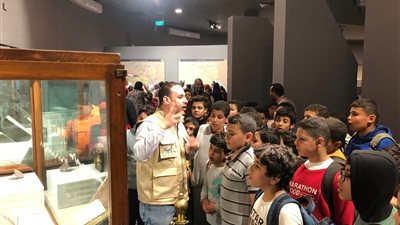 طلاب مدرسة النور يزورن متحف كفر الشيخ| صور