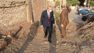 محافظ القليوبية يتابع أعمال المشروعات الخدمية ببنها