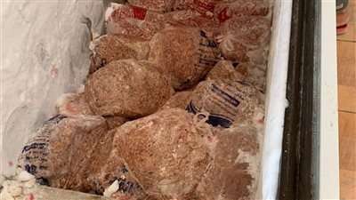 ضبط 245 كجم لحوم منتهية الصلاحية في حملة بالوادى الجديد| صور