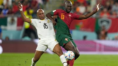 كاس العالم 2022.. أندريه أيو يحرز هدف تعادل غانا في البرتغال