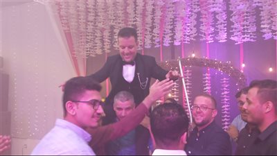 أهالي العريش يشاركون في فرح حسين وأسماء قصار القامة |فيديو وصور