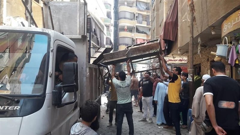 حملة إشغالات بالجيزة