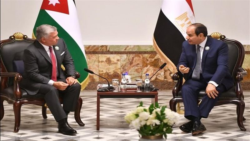 الرئيس السيسي وملك