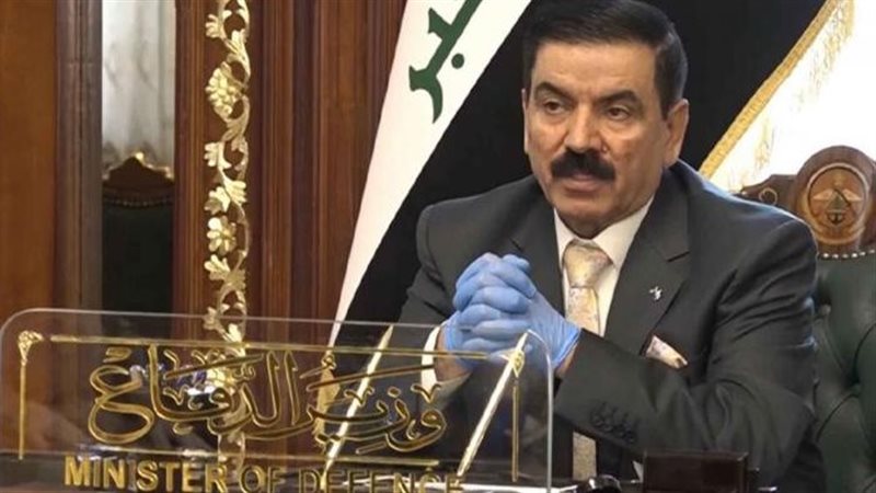 الدفاع وزير العراقي