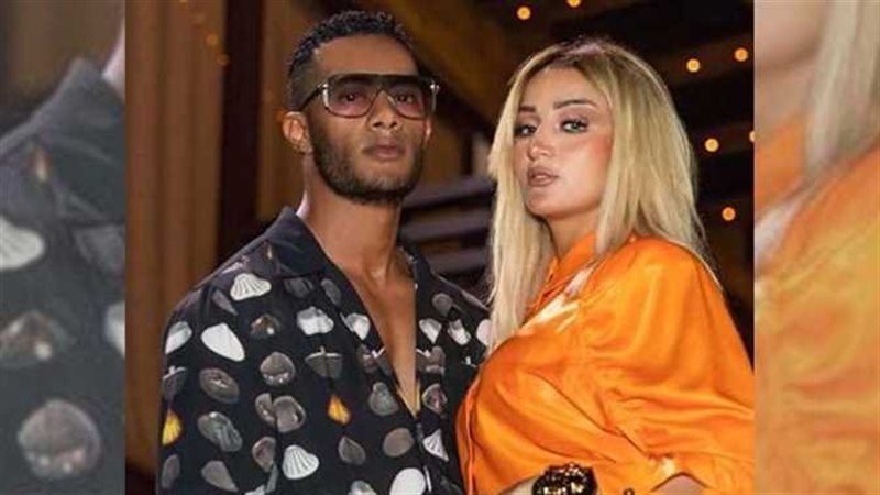 محمد رمضان وزوجته