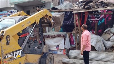  ١٢ صورة ترصد حملة مكبرة لرفع الإشغالات بالمنصورة 