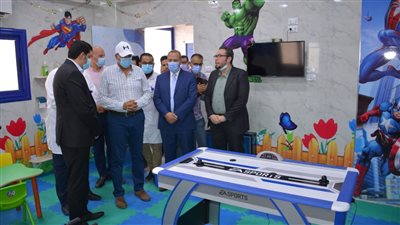 ١٥ صورة ترصد افتتاح محافظ الدقهلية وحدة الغسيل الكلوي للأطفال