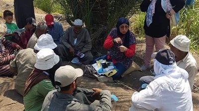 بيطري الإسماعيلية ينظم حملات توعية للتوسع في مراكز تجميع الألبان | صور