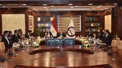 النائب العام يناقش مع أعضاء المكتب التنفيذي إستراتيجية التحول الرقمي