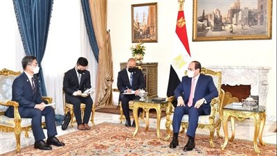  رسائل السيسي لوزير دفاع كوريا الجنوبية ورئيس زامبيا تتصدر نشاط اليوم