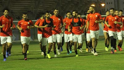 منتخب مصر يختتم تحضيراته لمواجهة أنجولا| صور