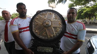 حقيقة اختفاء درع الدوري من داخل نادي الزمالك 