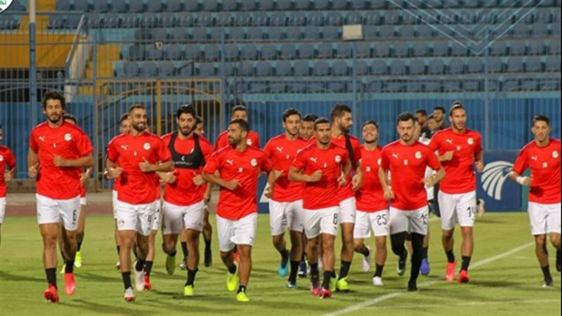 لاعبو منتخب مصر