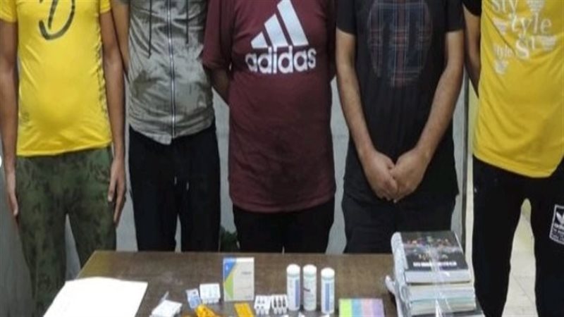 ضبط القائمين على
