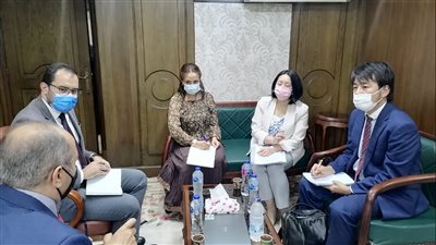 الرعاية الصحية تبحث تعزيز سبل التعاون مع 