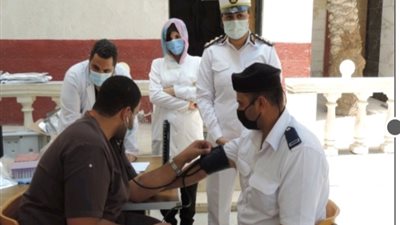 حملة للتبرع بالدم بمديرية أمن الشرقية