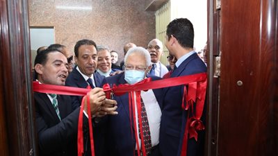 افتتاح استراحة المحامين بمحكمة حلوان الجزئية