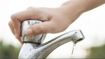 قطع المياه عن هذه المناطق في المنصورة