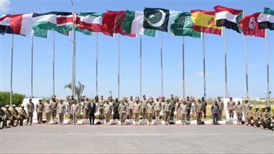 شاهد، فعاليات التدريب المصري الأمريكي المشترك النجم الساطع 2025 بمشاركة 44 دولة