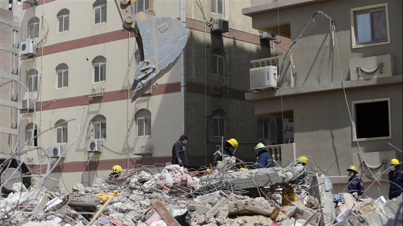 عقار الجمرك المنهار،فيتو