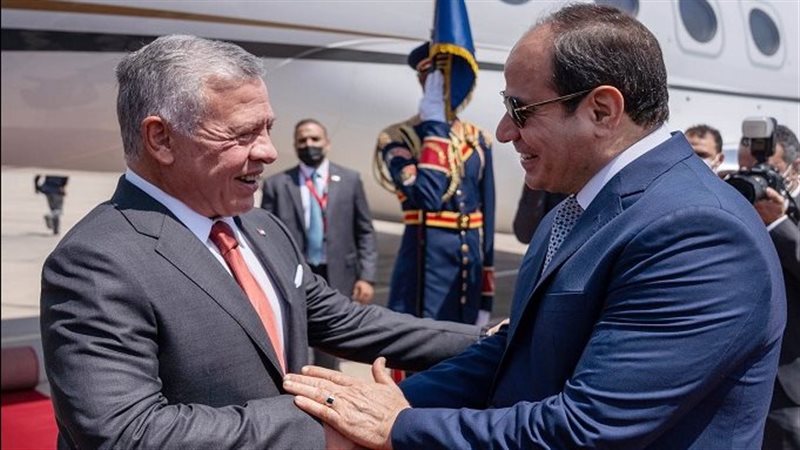 الرئيس السيسي وملك