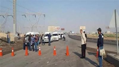 تحويلات مرورية بسبب غلق منزل الطريق الدائري القادم من المريوطية للبحر الأعظم 21 يومًا