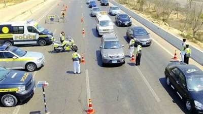 تحرير 5427 مخالفة مرورية متنوعة أعلى الطرق