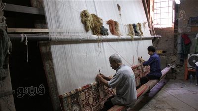 حكاية أول مصنع للسجاد اليدوي في مصر وقصة اللود مارش | فيديو وصور