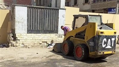 رفع 40 طنا من المخلفات والتراكمات بقرى المنيا