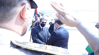  رئيس قبرص يصل القاهرة للمشاركة في أعمال اللجنة العليا المشتركة بين مصر وقبرص