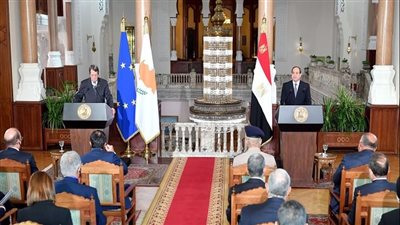 صفحة متحدث الرئاسة تنشر كلمة السيسي خلال المؤتمر الصحفي مع رئيس قبرص 