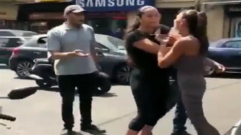 مشاجرة نساء بلبنان