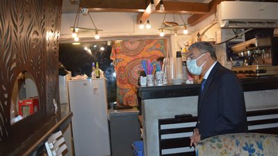 غلق 6 مقاهي لتقديم الشيشة وعدم وجود رخصة بالمنيا