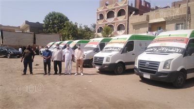 الكشف المجاني على 3451 مواطنا في القوافل الطبية بأسوان ضمن 