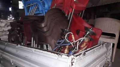 حملات مكثفة لرفع الإشغالات بمراكز الشرقية 