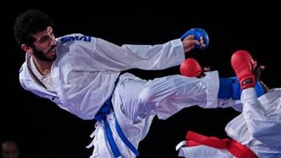 مالك سلامة يحصد ذهبية بطولة البريميرليج للكاراتيه بالقاهرة