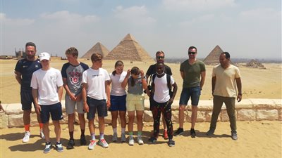 الأهرامات تستقبل وفود بطولة العالم للناشئين لدراجات المضمار