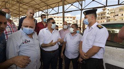 نقل المواقف العشوائية في المنزلة للموقف الجديد بالدقهلية