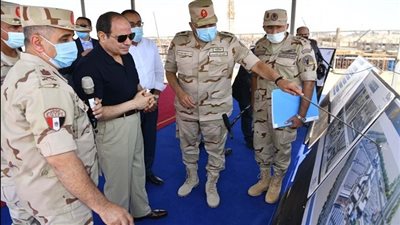  بسام راضي يستعرض جولة الرئيس التفقدية في العاصمة الإدارية الجديدة| صور
