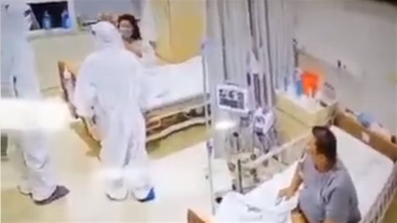 فزع سيدة من ملك الموت