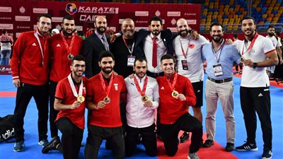 6 ميداليات لمنتخب الكاراتيه في بطولة الدوري العالمي بروسيا