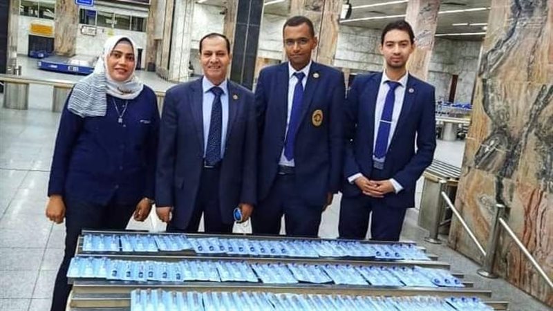 المضبوطات بحوزة رجال