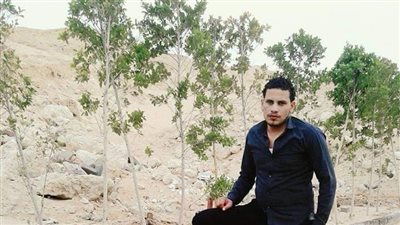 أول صورة للشاب المقتول على أيدي مسلحين بقنا